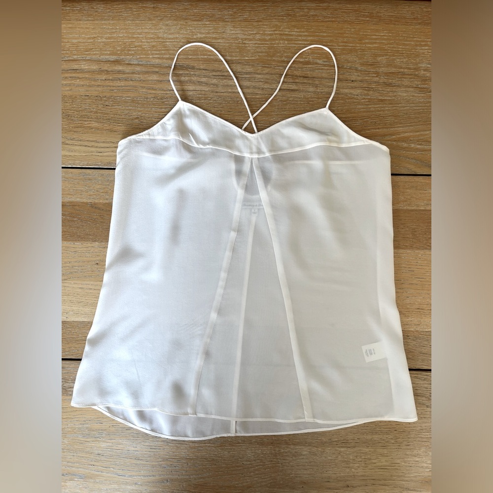 Broadway & Broome (bought in Madewell) Silk Cream Camisole size S